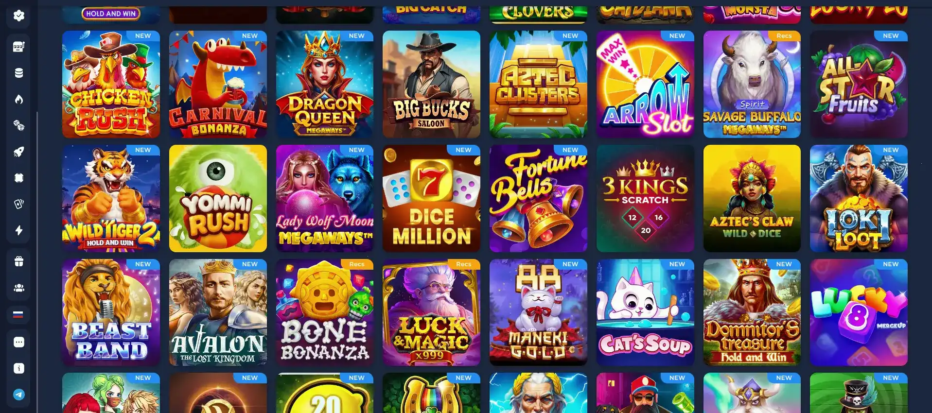 Gizbo casino интерфейс и live игры